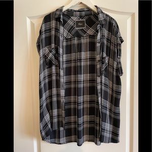 Sleeveless Button Down